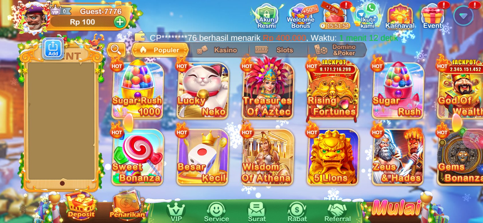 Permainan slot terbaik dengan jackpot hingga miliaran di K3K3 2 4 3882 3.